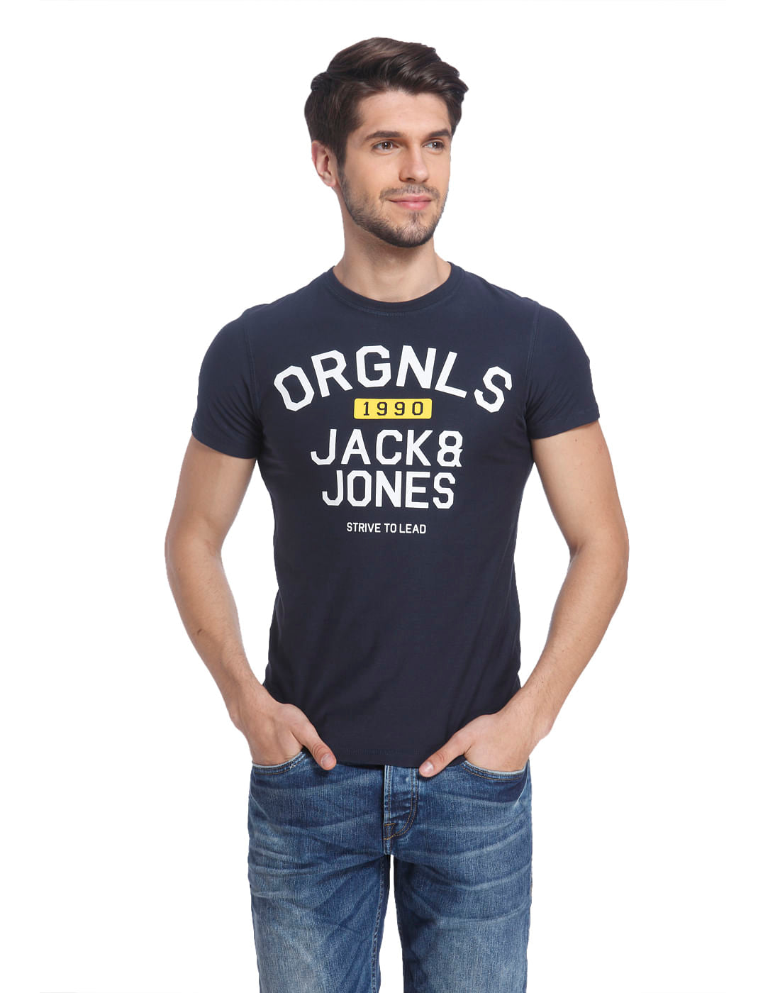 Graphic Print Casual T-Shirt - S
