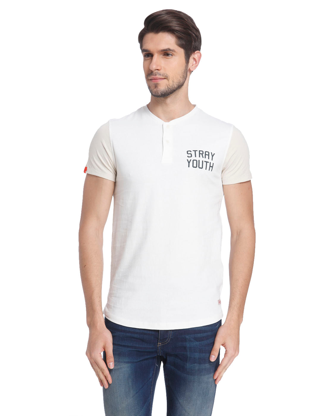 Graphic Print Casual T-Shirt - S