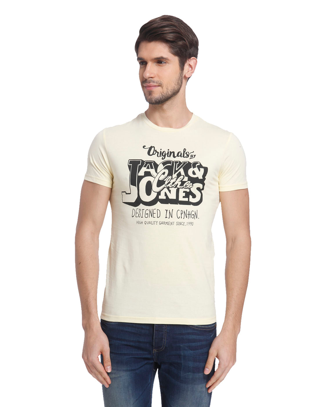Graphic Print Casual T-Shirt - S
