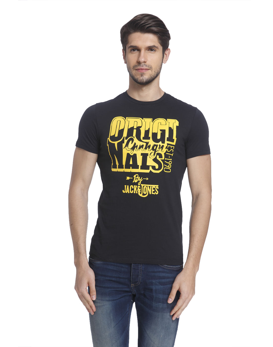 Graphic Print Casual T-Shirt - S