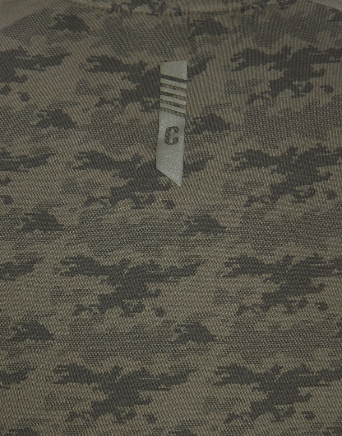 Camo Green Crew Neck T-Shirt