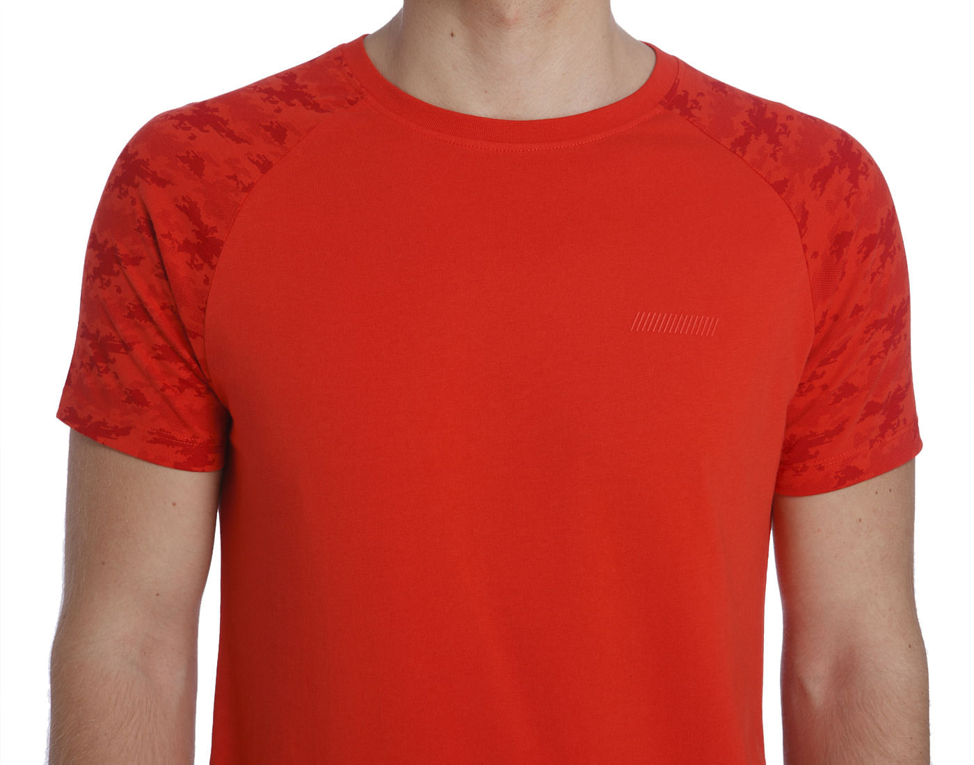 Red Crew Neck T-Shirt