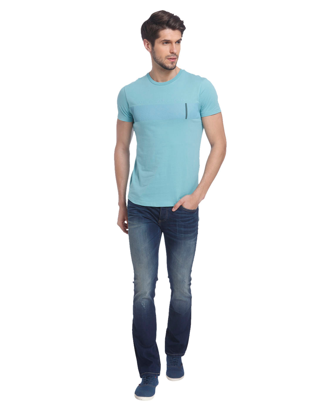 Solid Casual T-Shirt