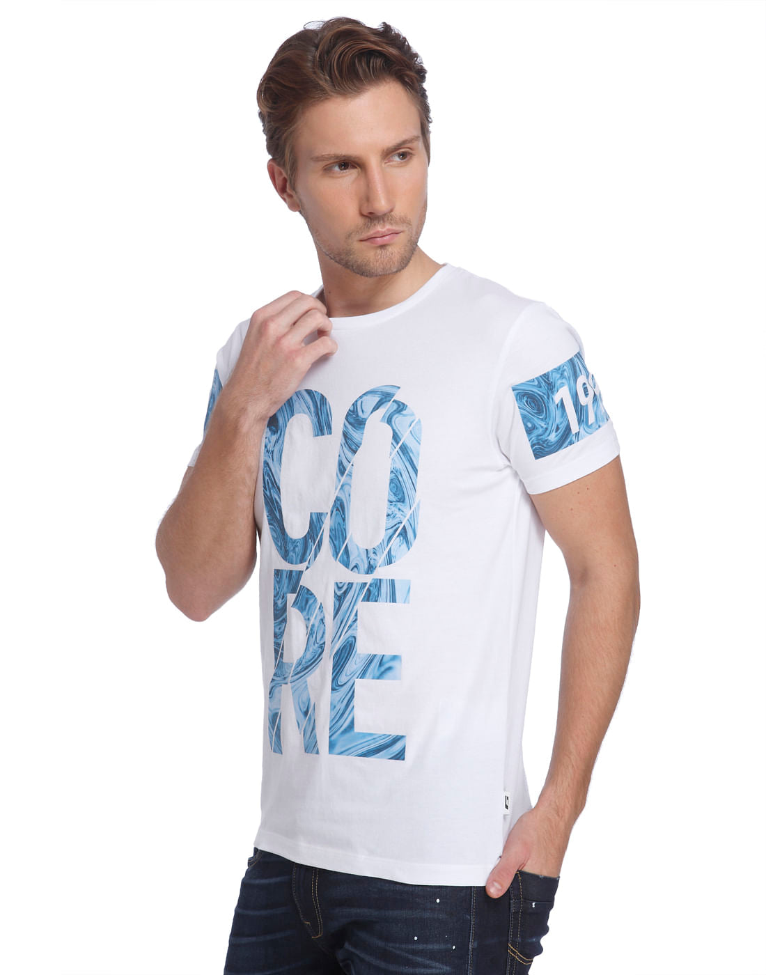 Casual Printed T-Shirt - S