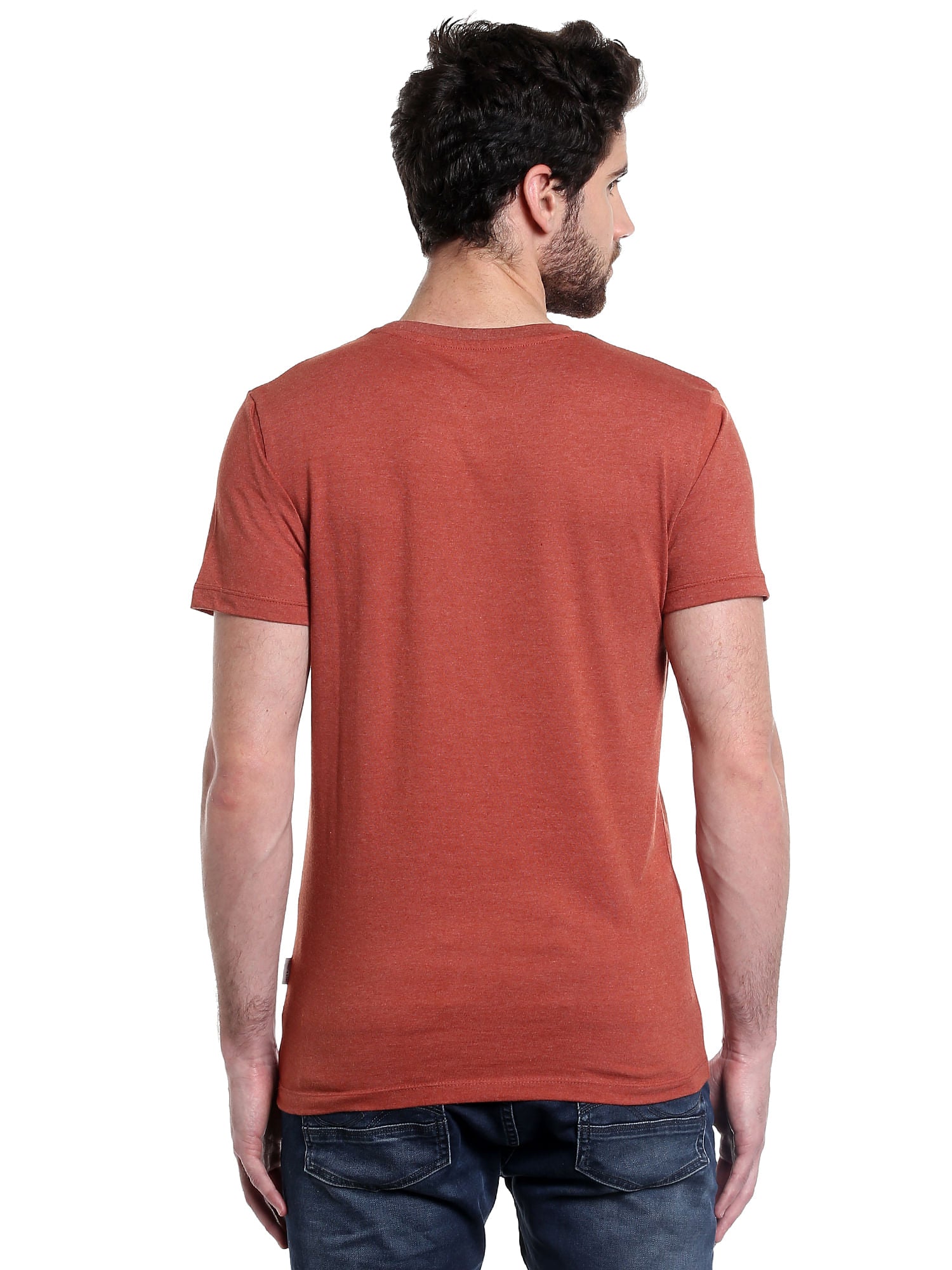 Maroon Crew Neck T-Shirt