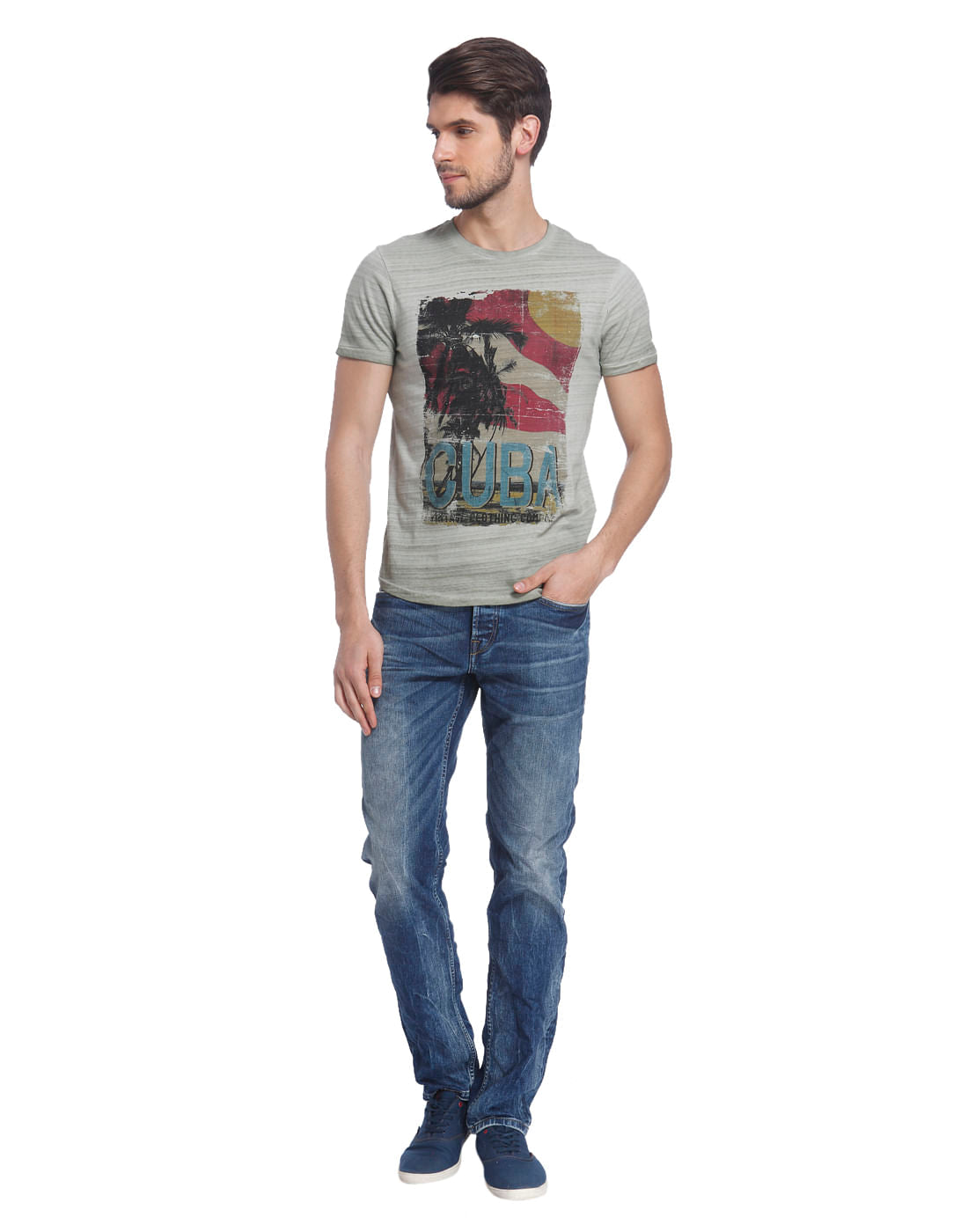 Graphic Print Casual T-Shirt