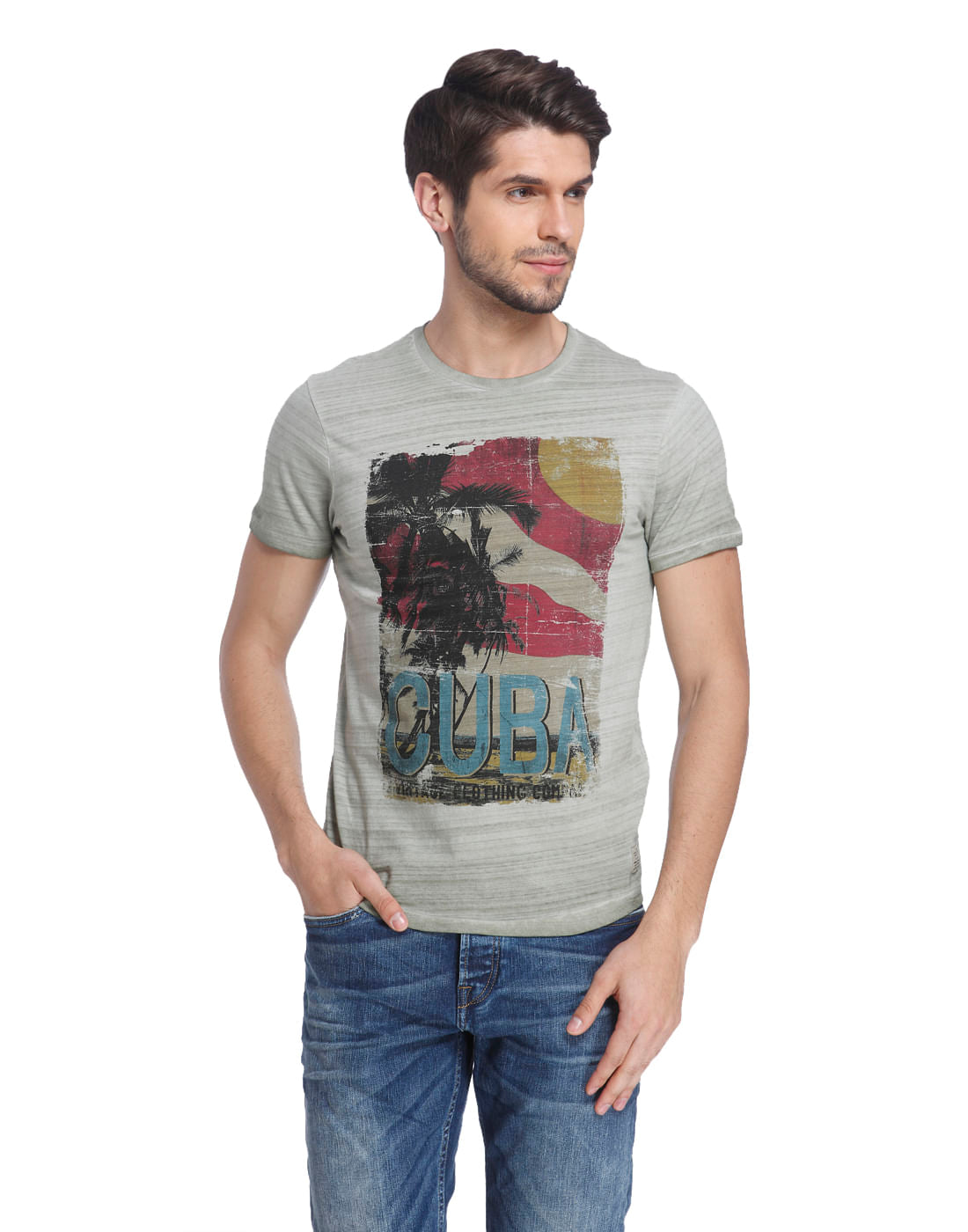 Graphic Print Casual T-Shirt