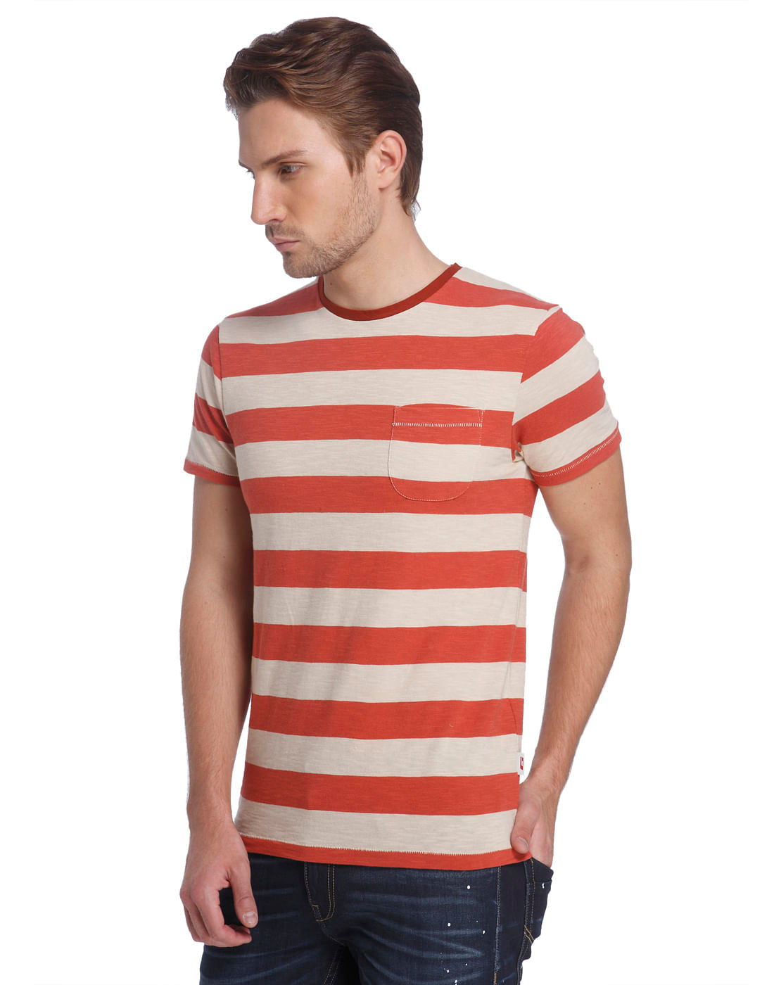 Stripes Casual T-Shirt