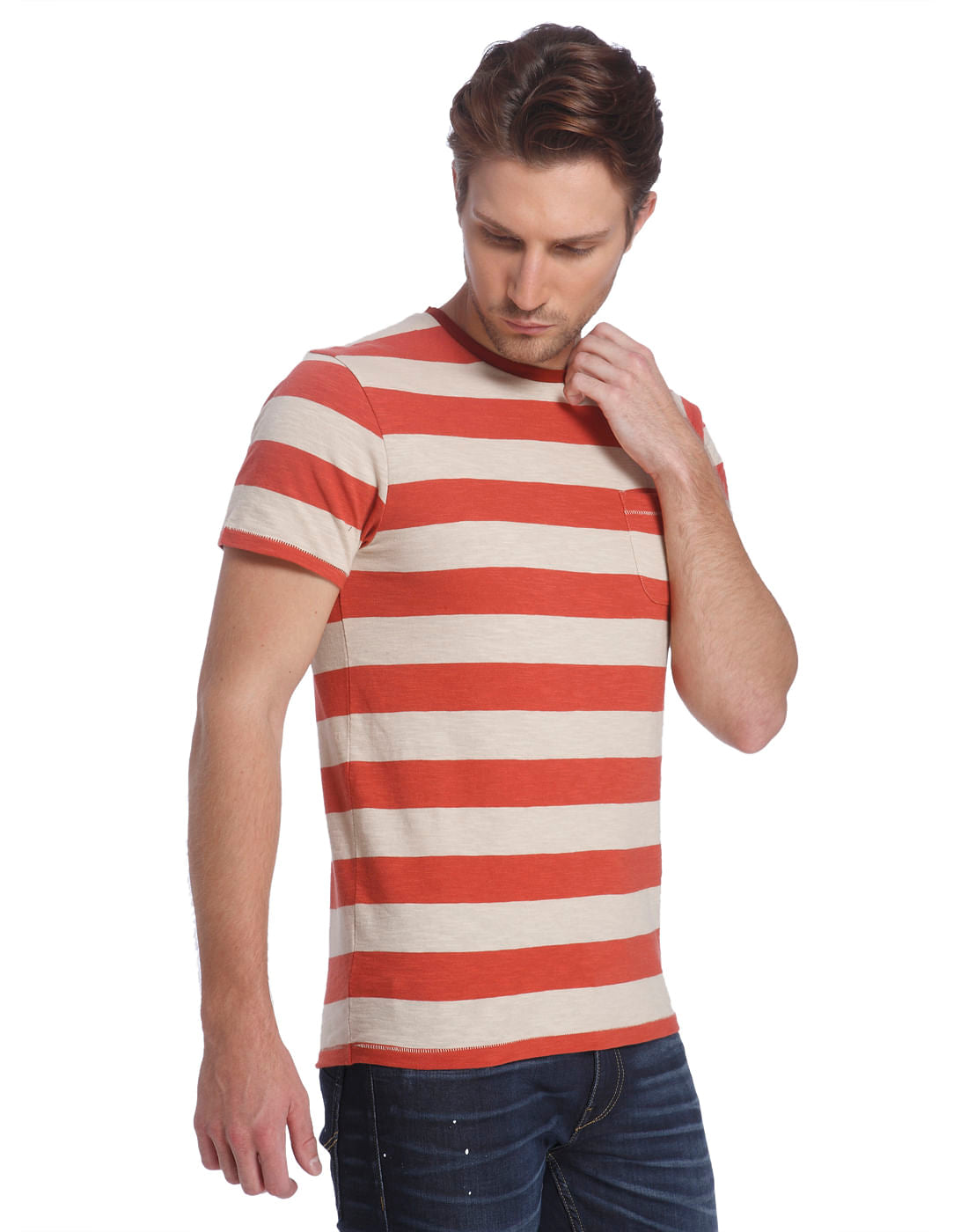 Stripes Casual T-Shirt