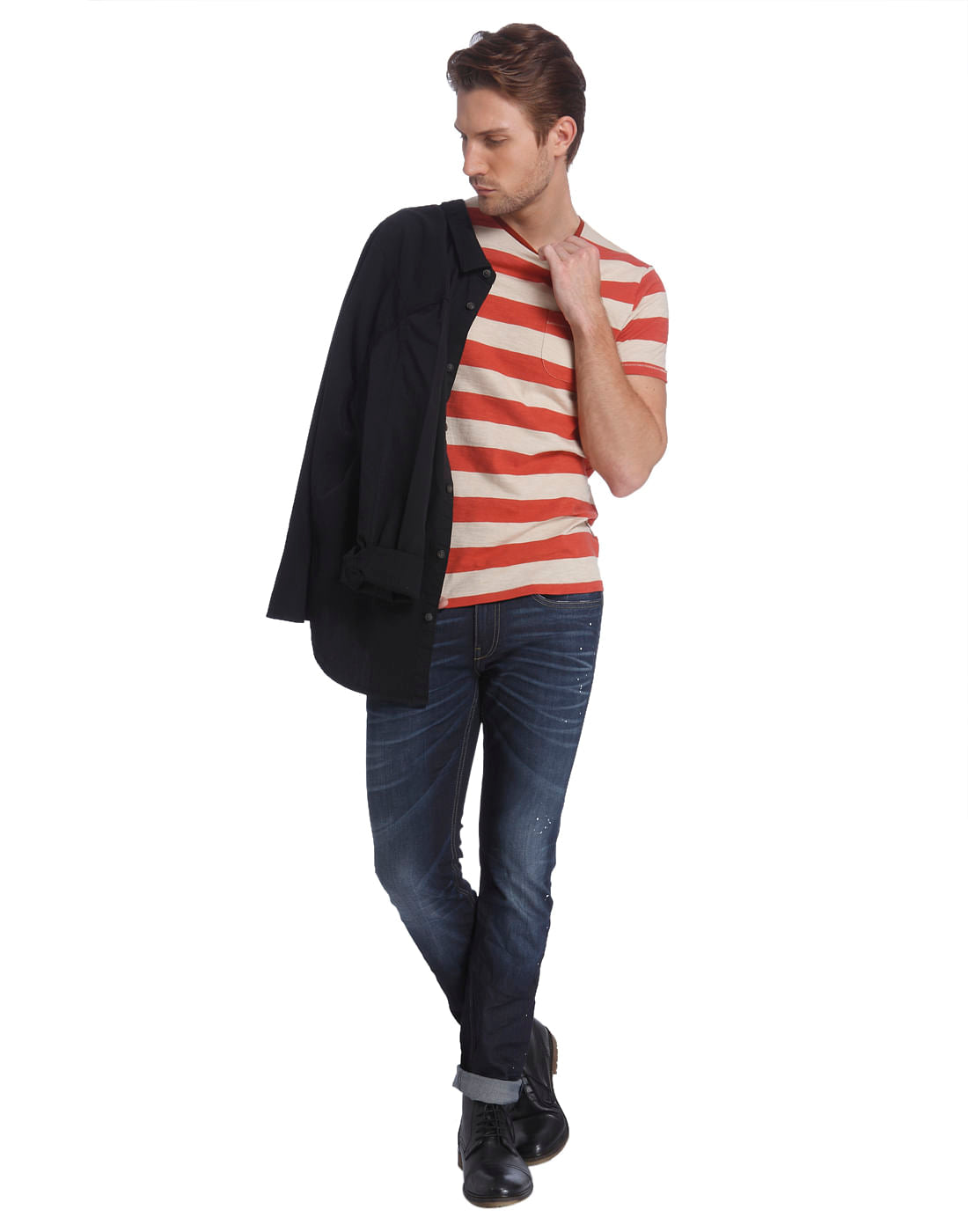 Stripes Casual T-Shirt