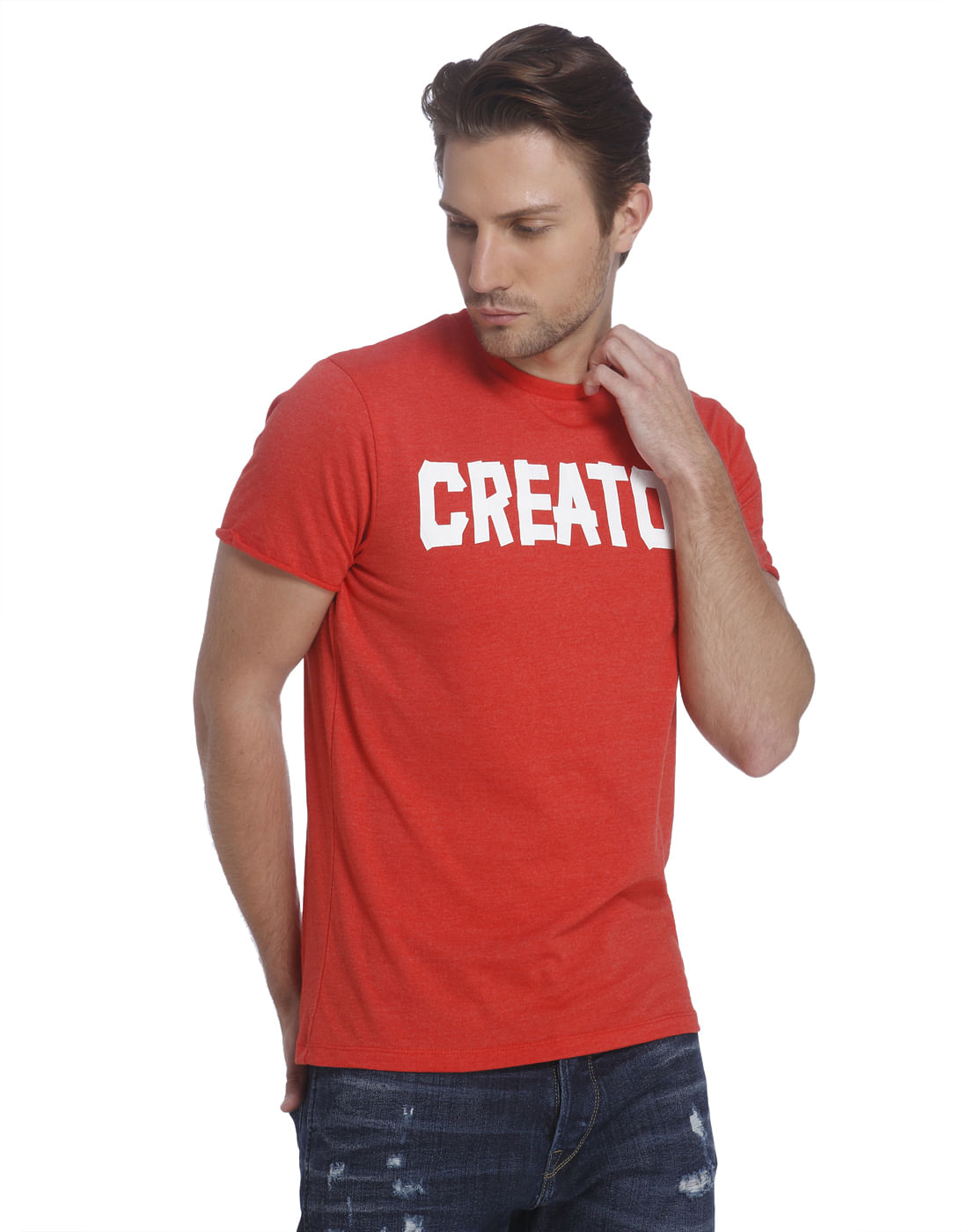 Casual Printed T-Shirt - S