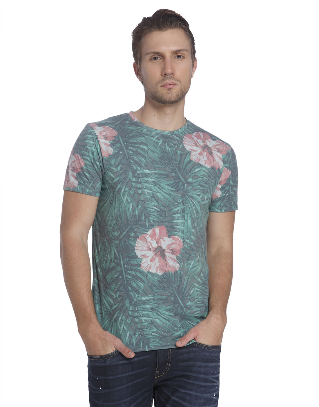 Casual Printed T-Shirt - S
