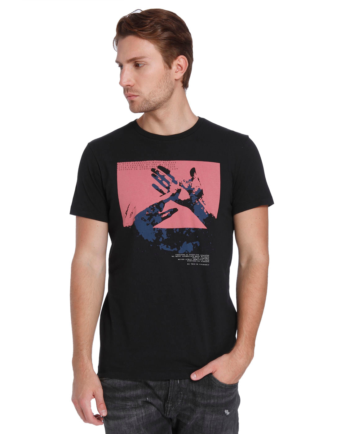 Casual Printed T-Shirt - S