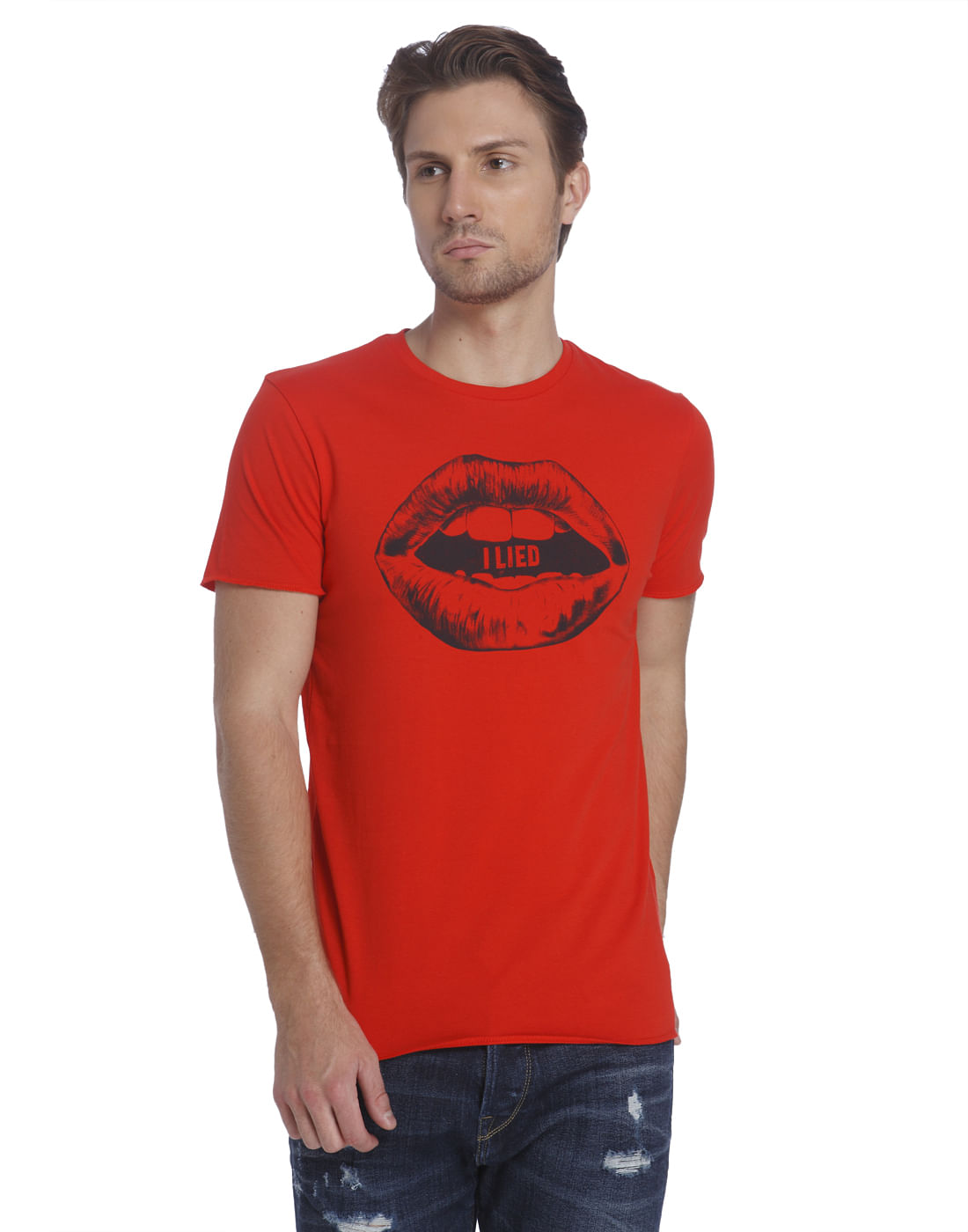 Casual Printed T-Shirt - S