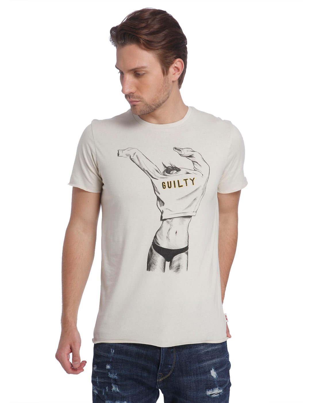 Casual Printed T-Shirt - S