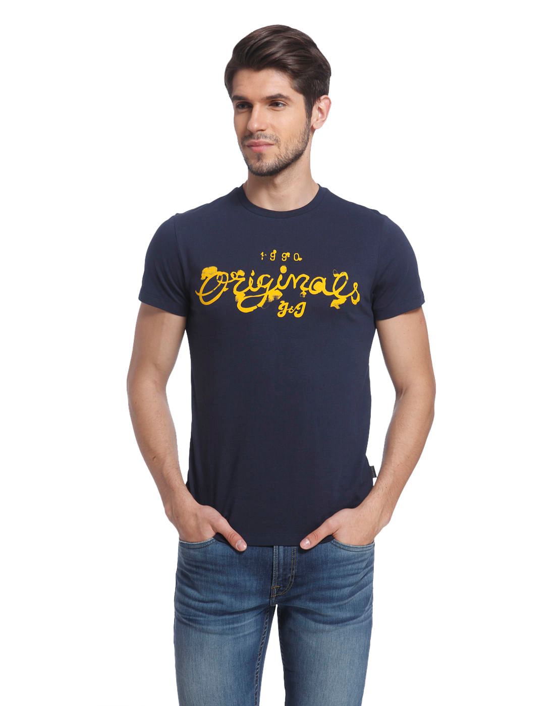 Graphic Print Casual T-Shirt - S