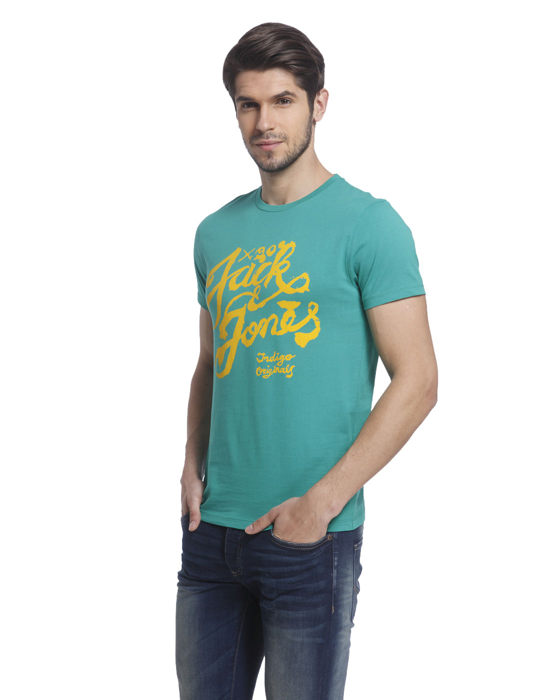Graphic Print Casual T-Shirt - S