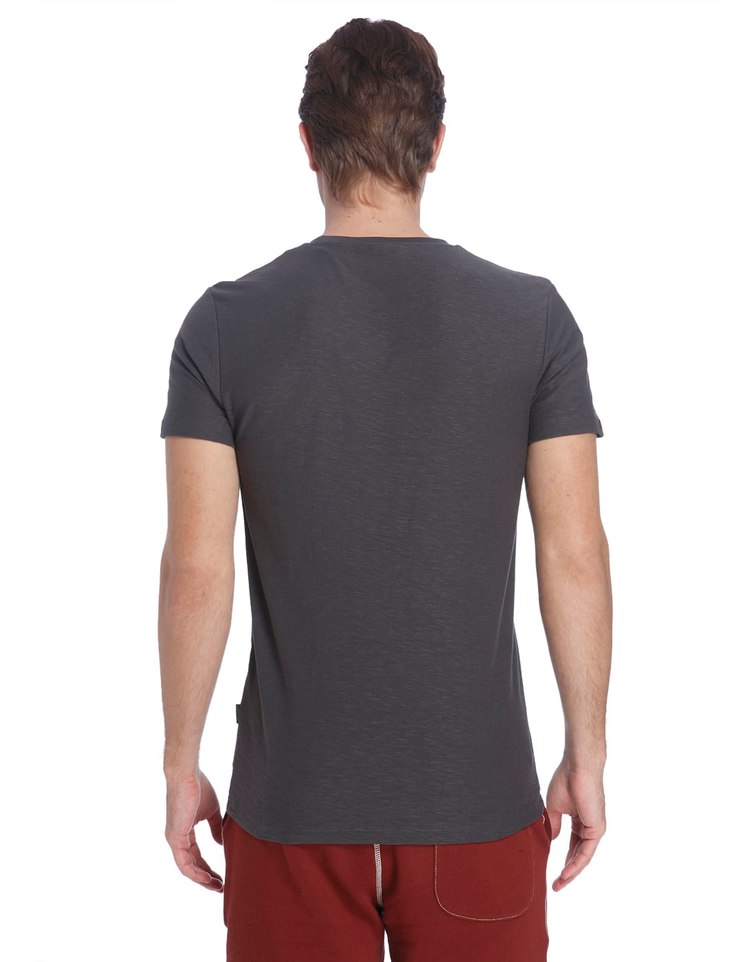 Black Crew Neck Slogan T-Shirt