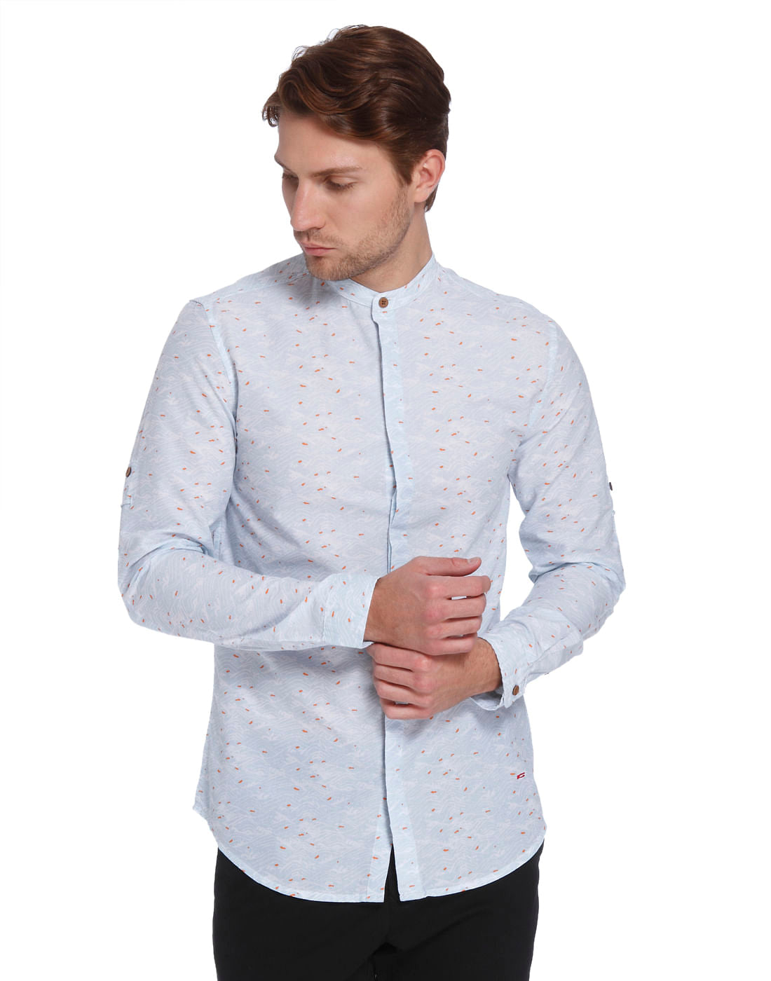 Printed Casual Shirt - S