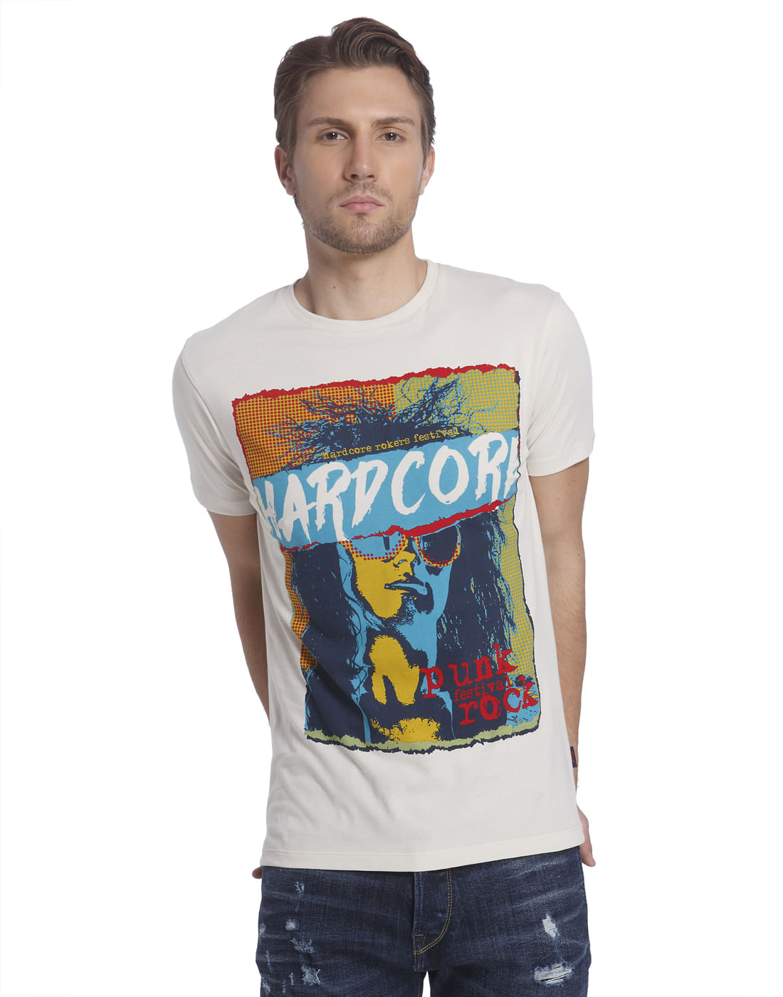 Casual Printed T-Shirt - S