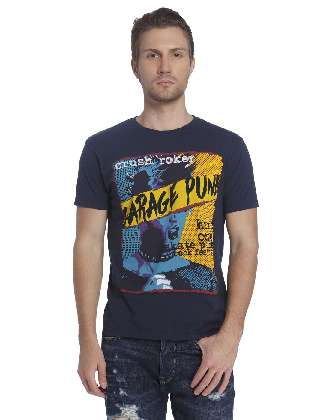 Casual Printed T-Shirt - S