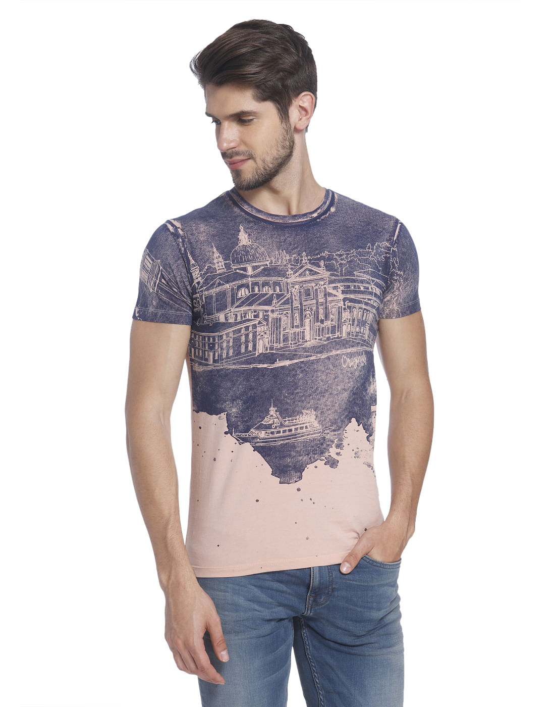 Printed T-Shirt - S