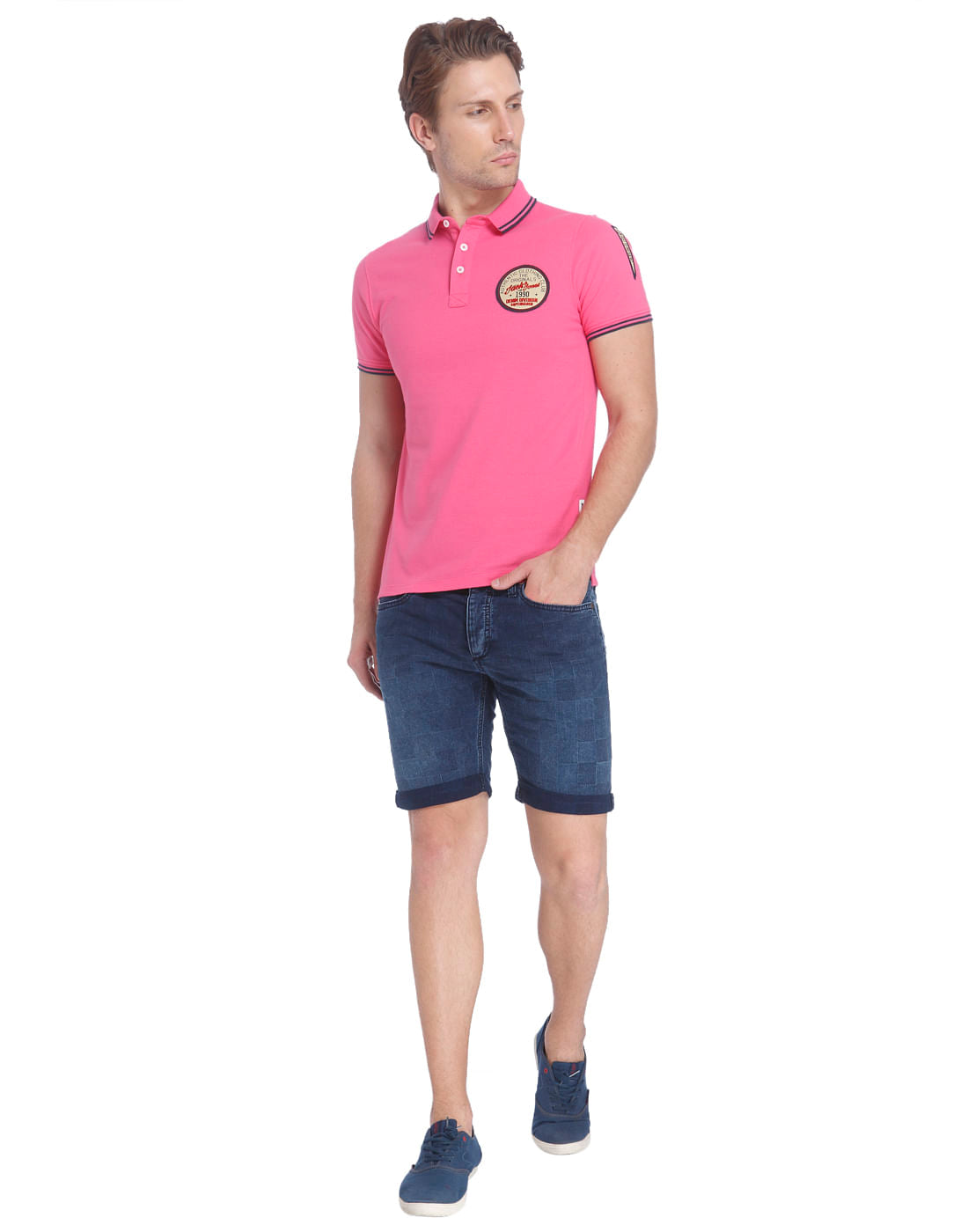 Pink Polo T-Shirt