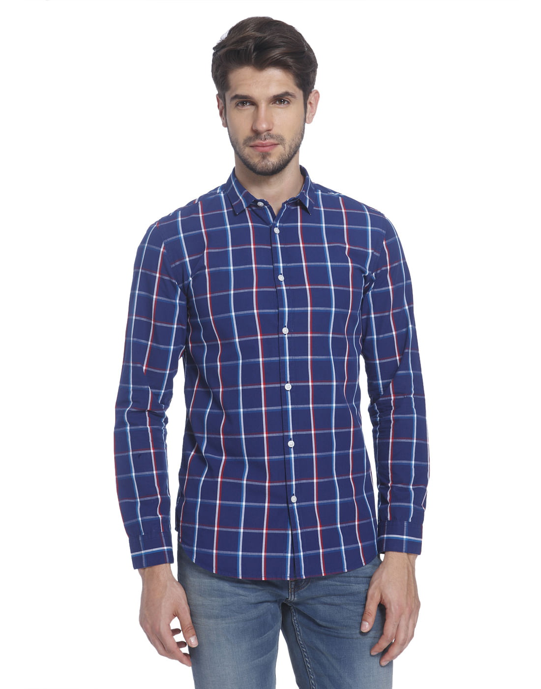 Casual Check Shirt - S