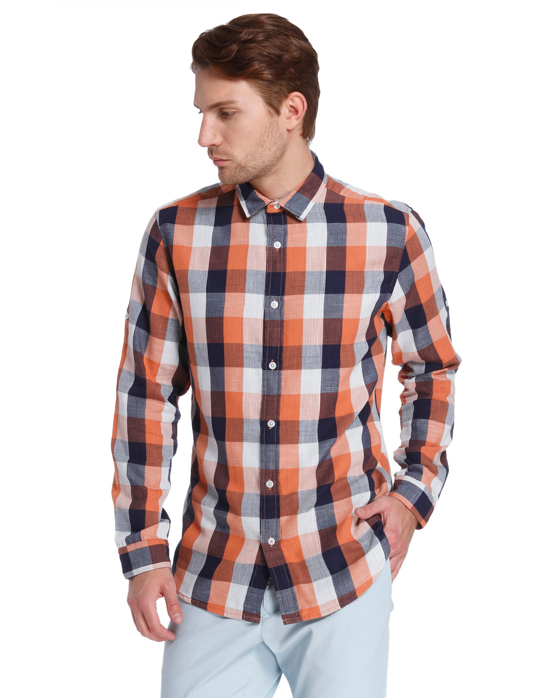 Casual Check Shirt - S