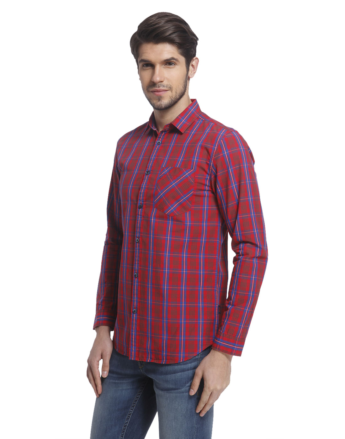 Chequered Casual Shirt