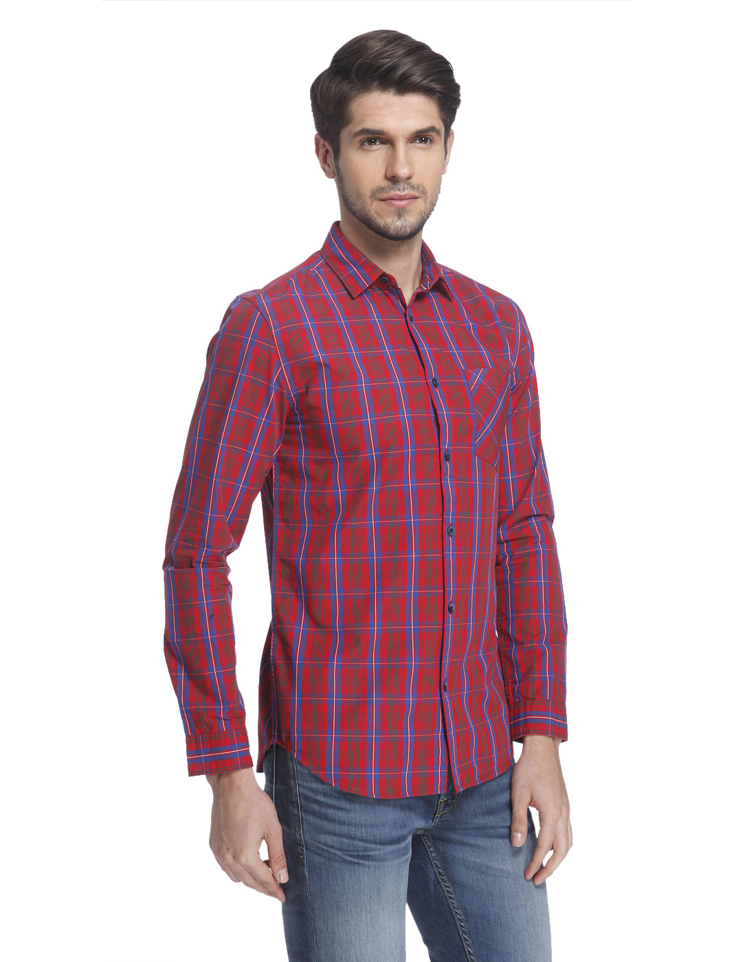 Chequered Casual Shirt