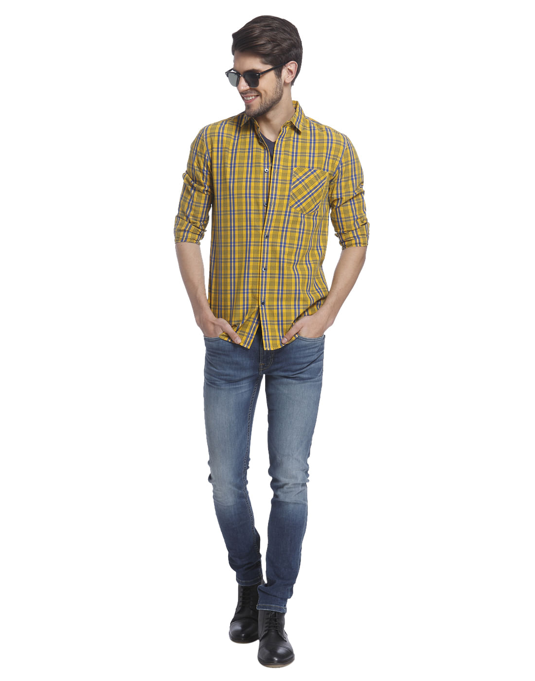 Chequered Casual Shirt