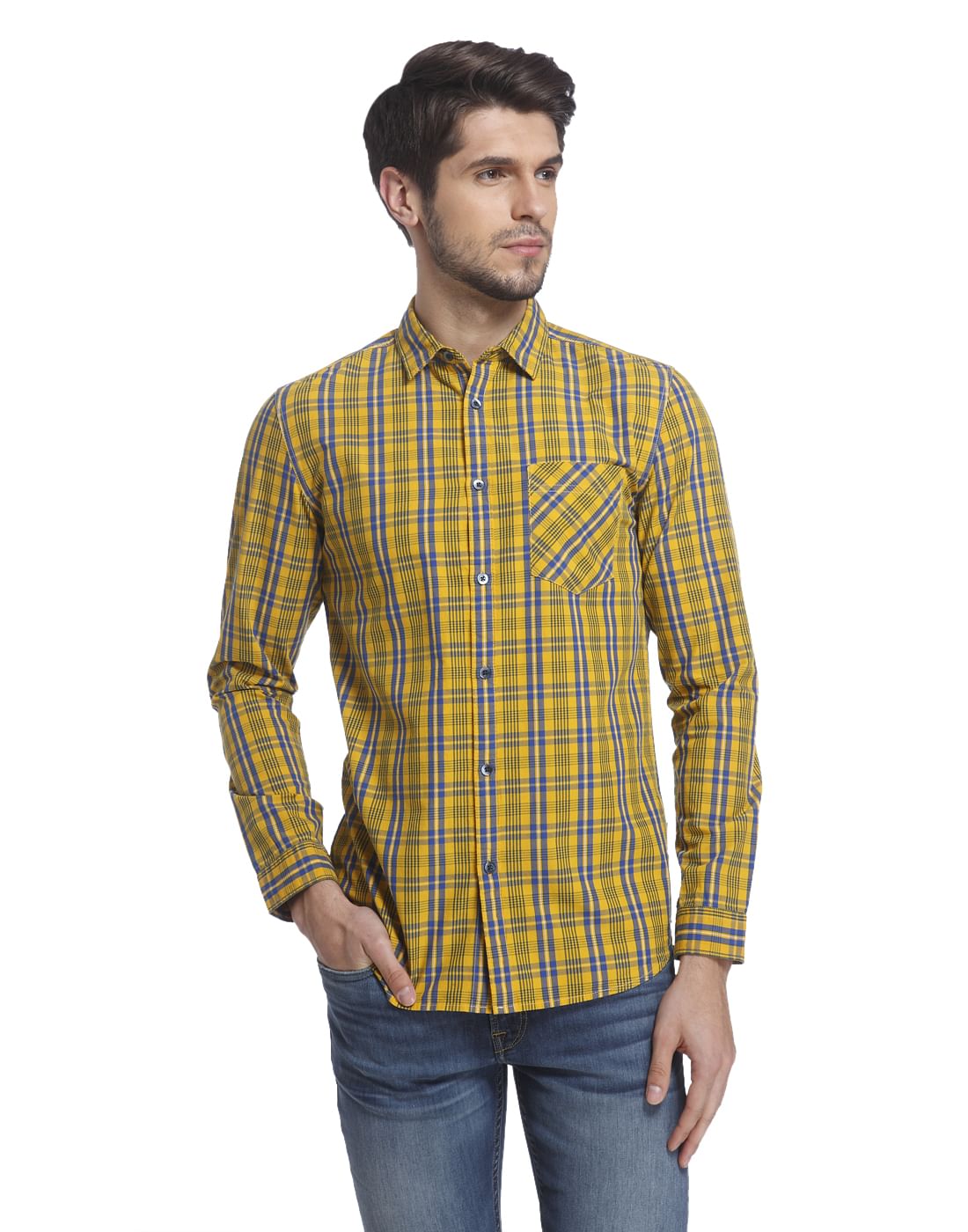 Chequered Casual Shirt