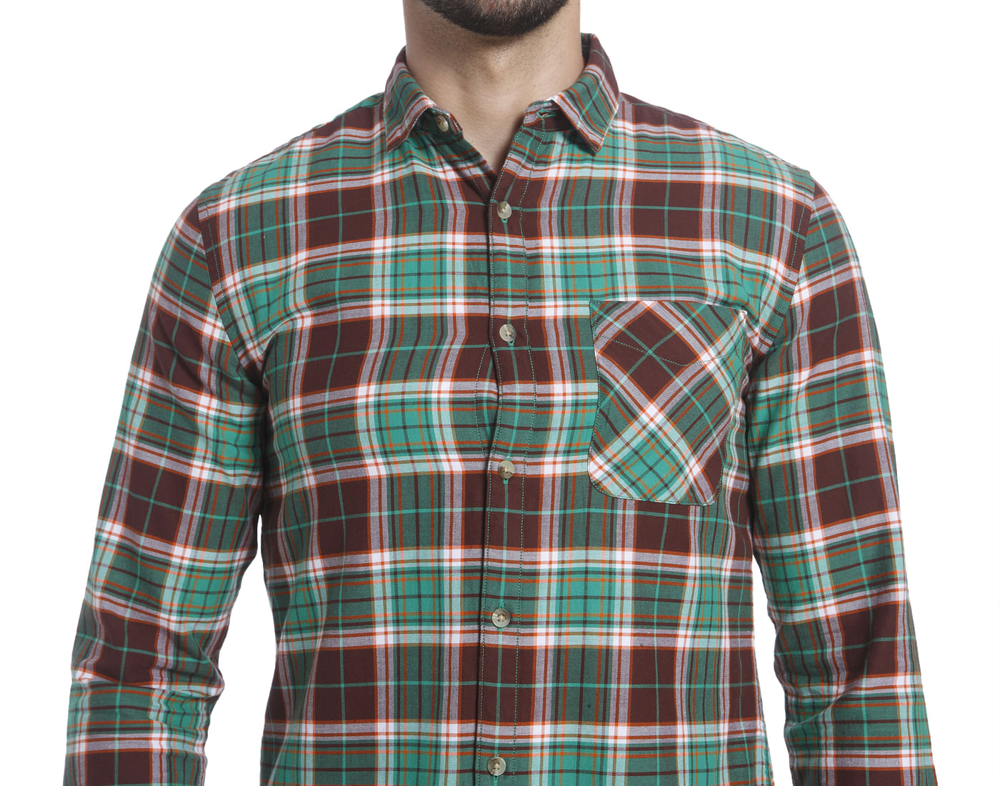 Check Mid Casual Shirt