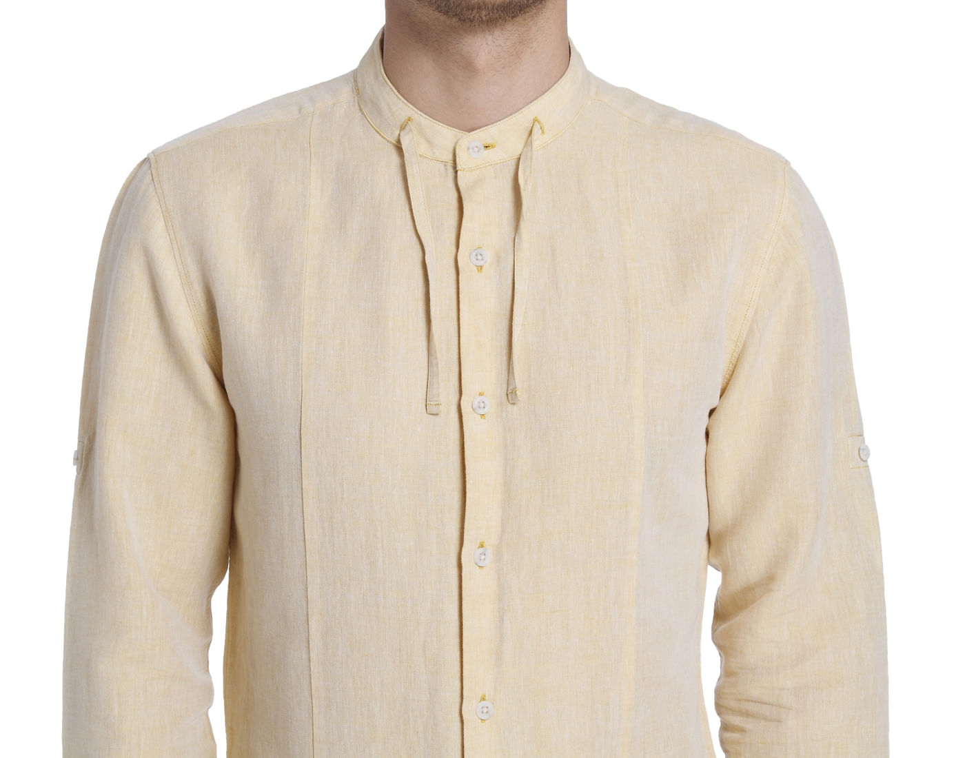 Casual Solid Linen Shirt