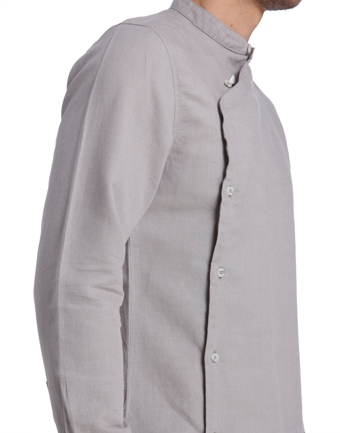 Casual Solid Linen Shirt