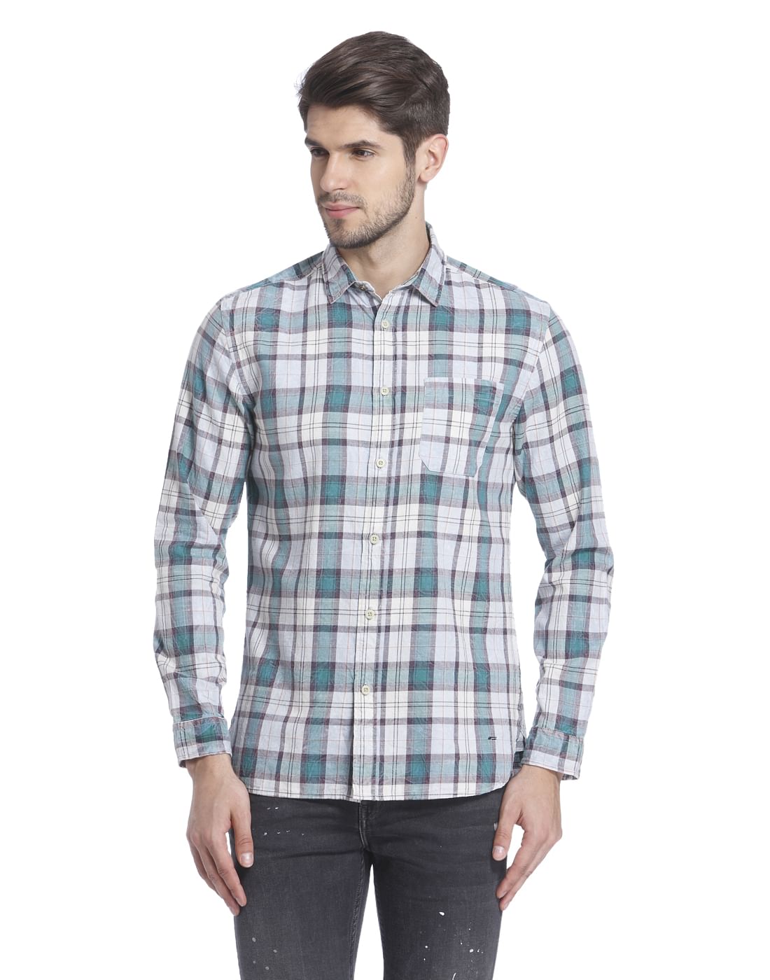 Check Shirt - S