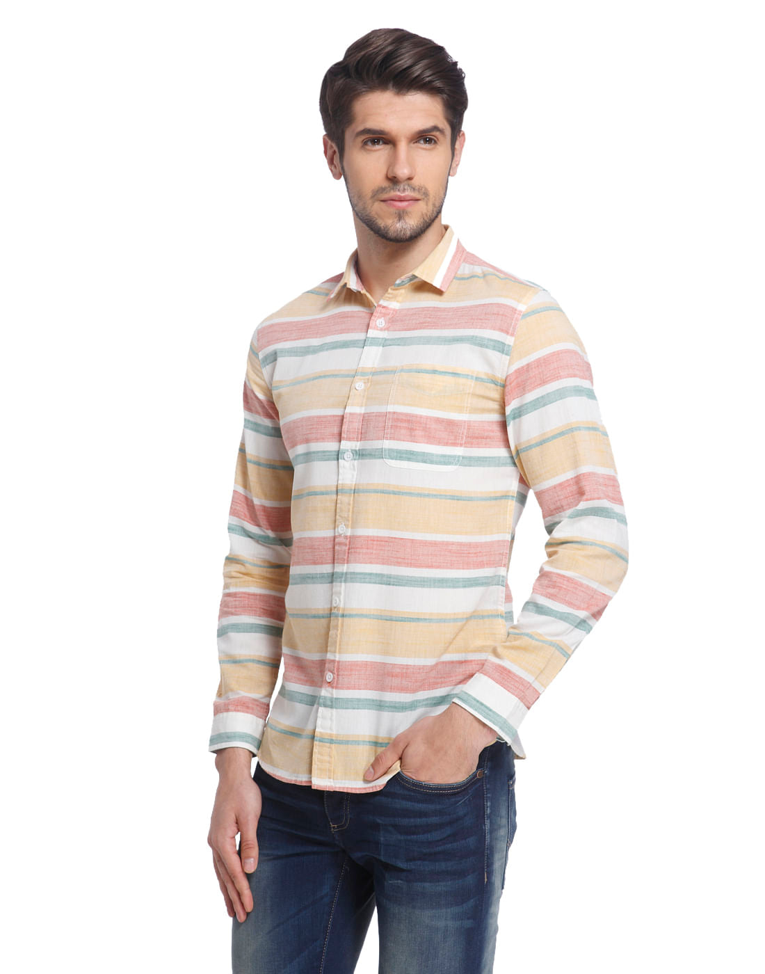 Striped Casual Shirt