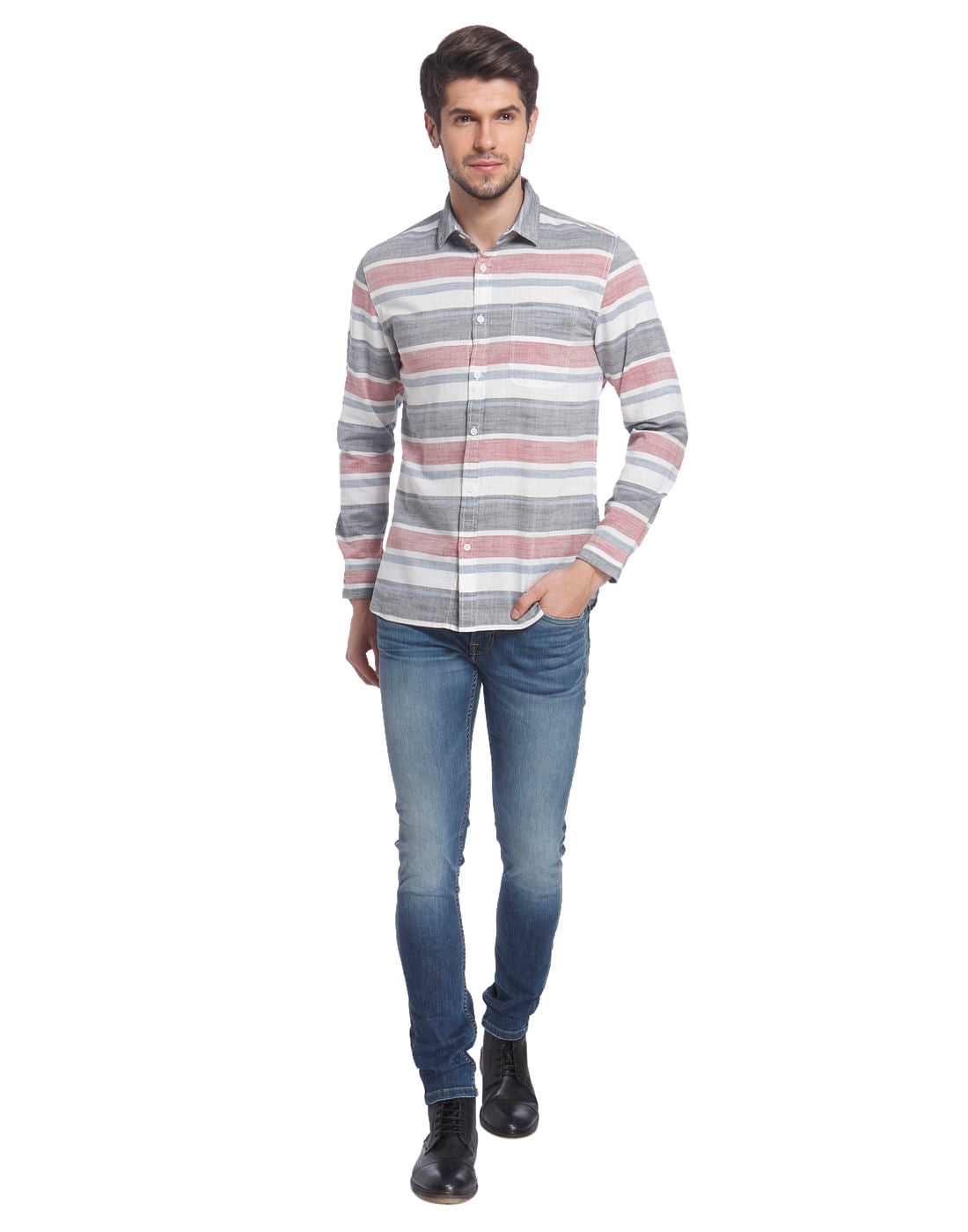 Striped Casual Shirt