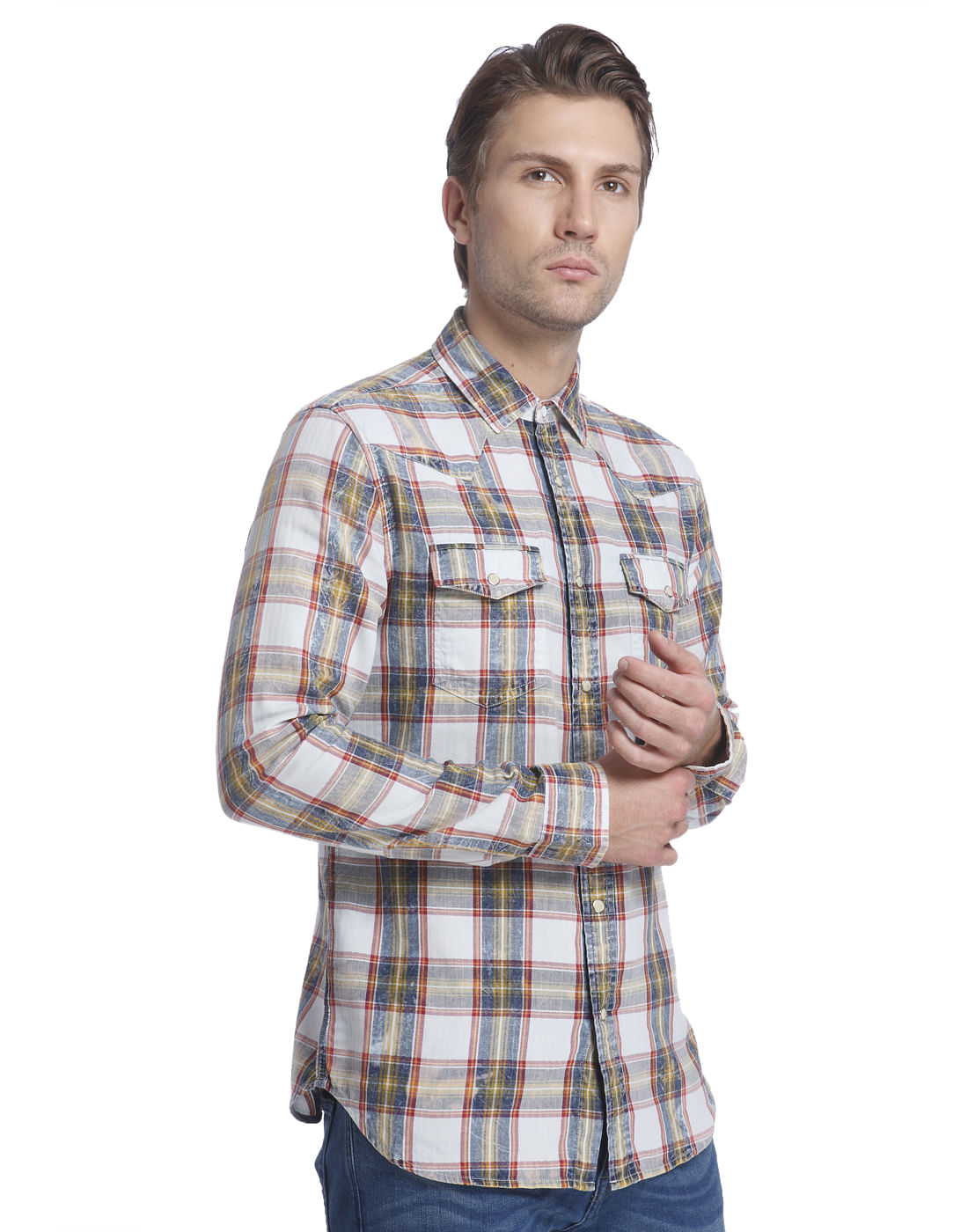 Green Check Shirt