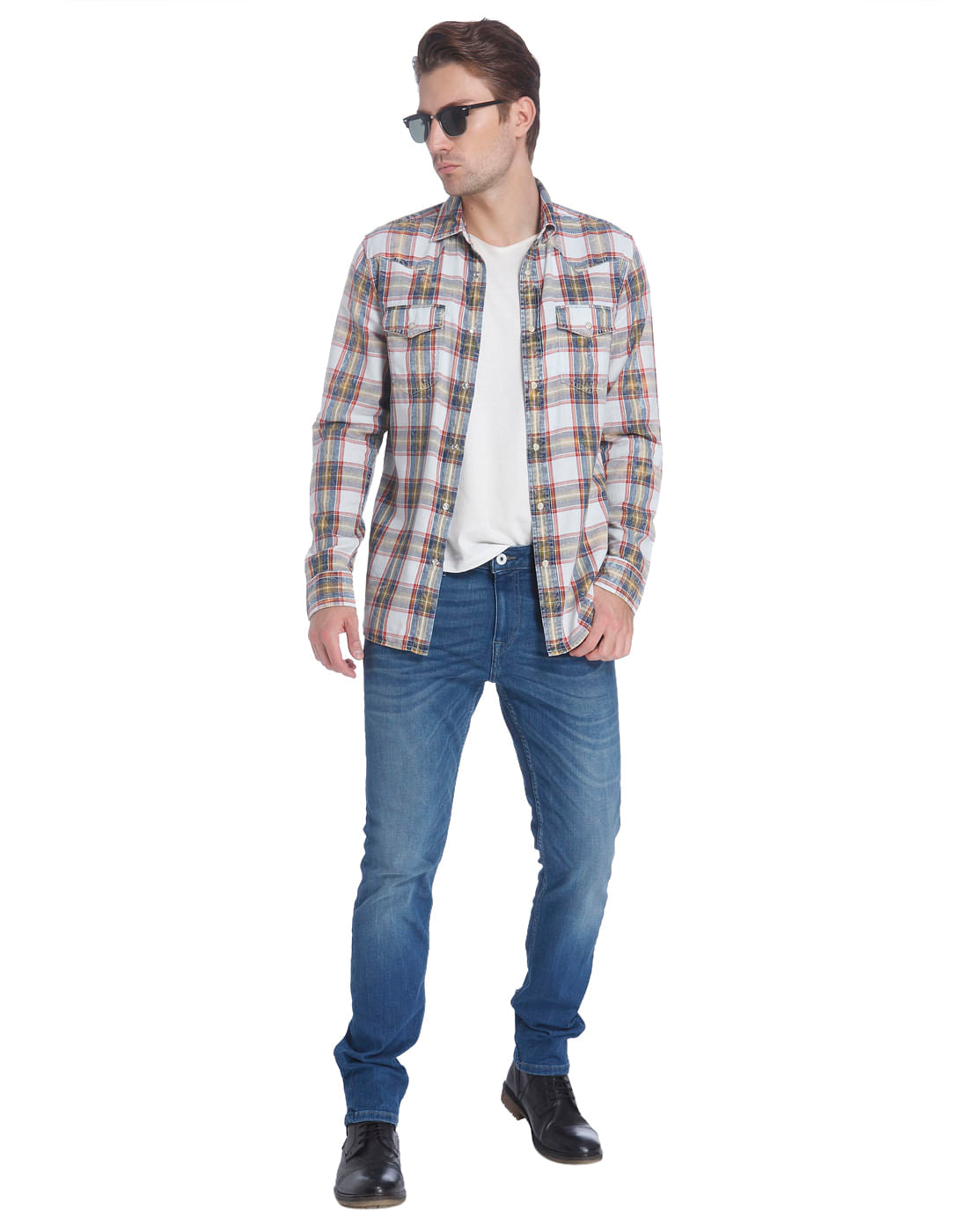Green Check Shirt