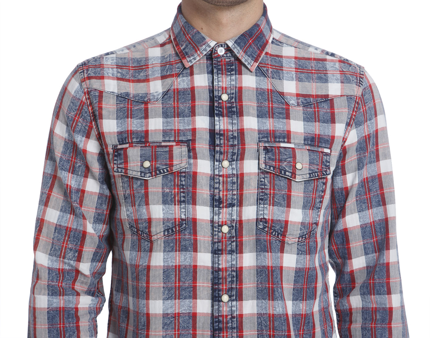 Blue Check Shirt