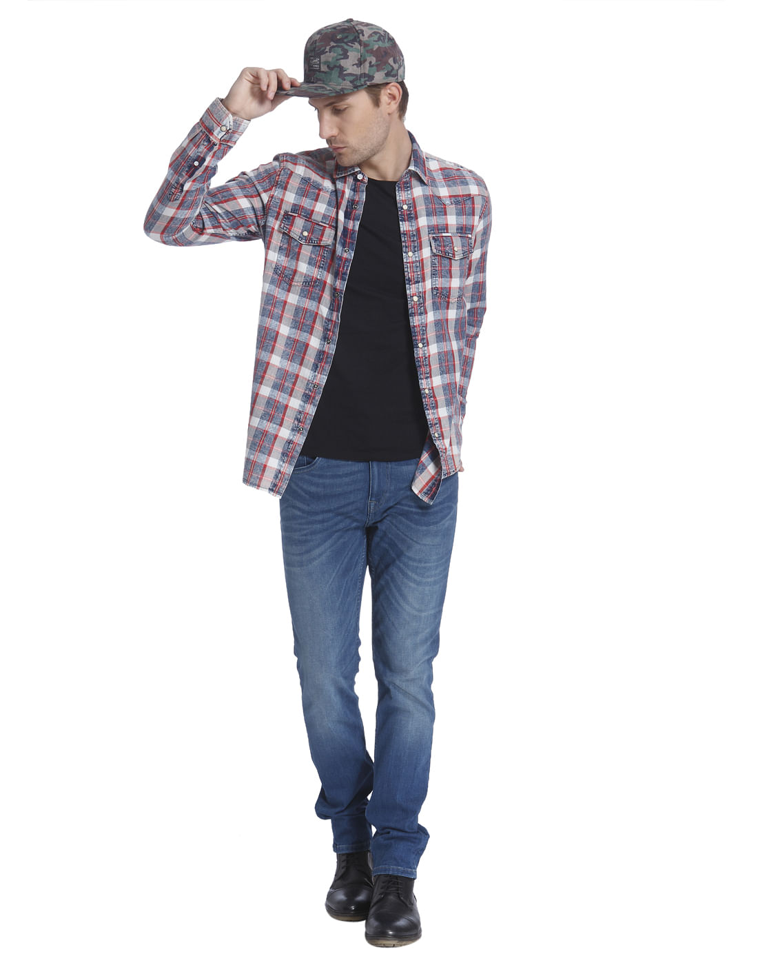 Blue Check Shirt