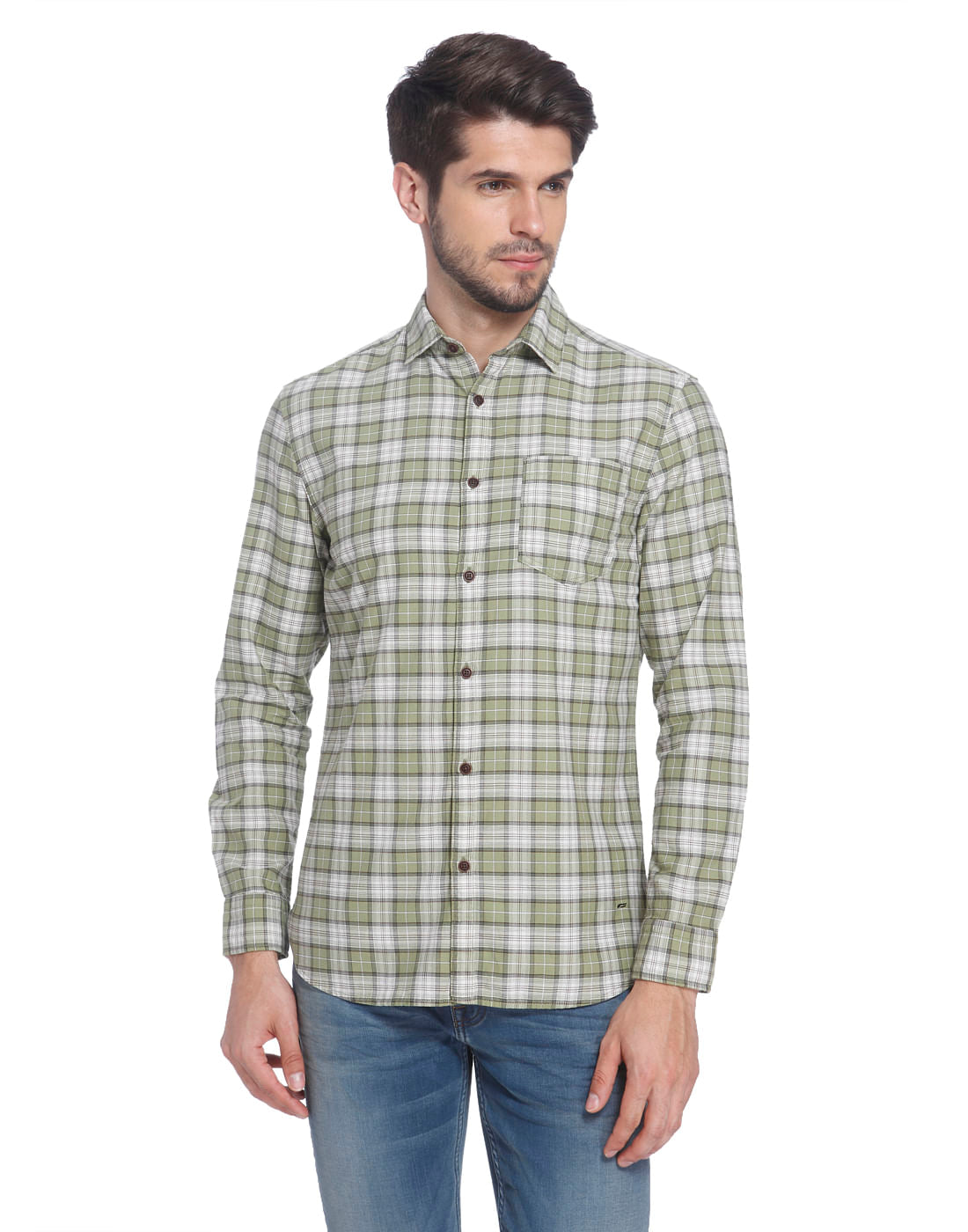 Check Shirt - S