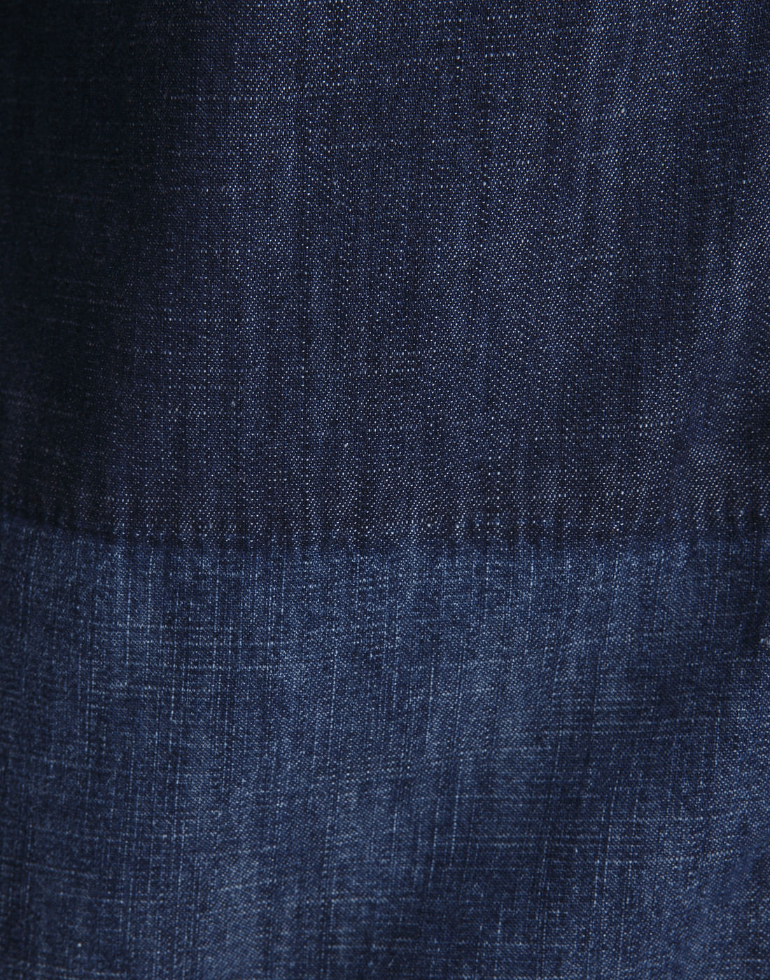 Light Blue Denim Patchwork Shirt