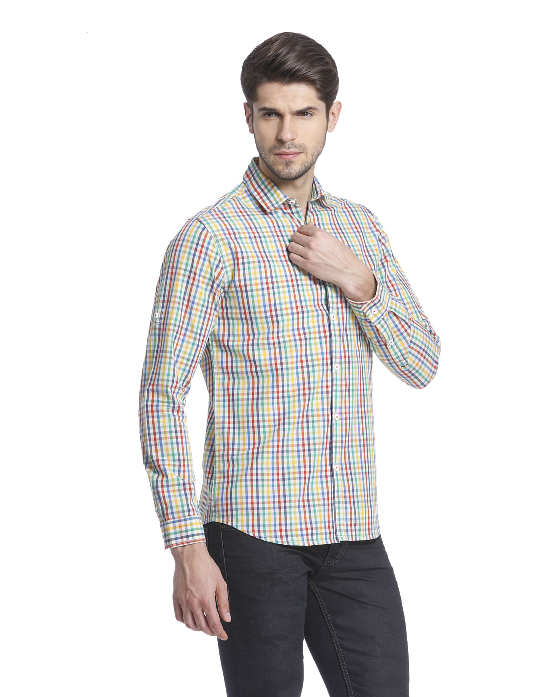 Check Casual Shirt - S