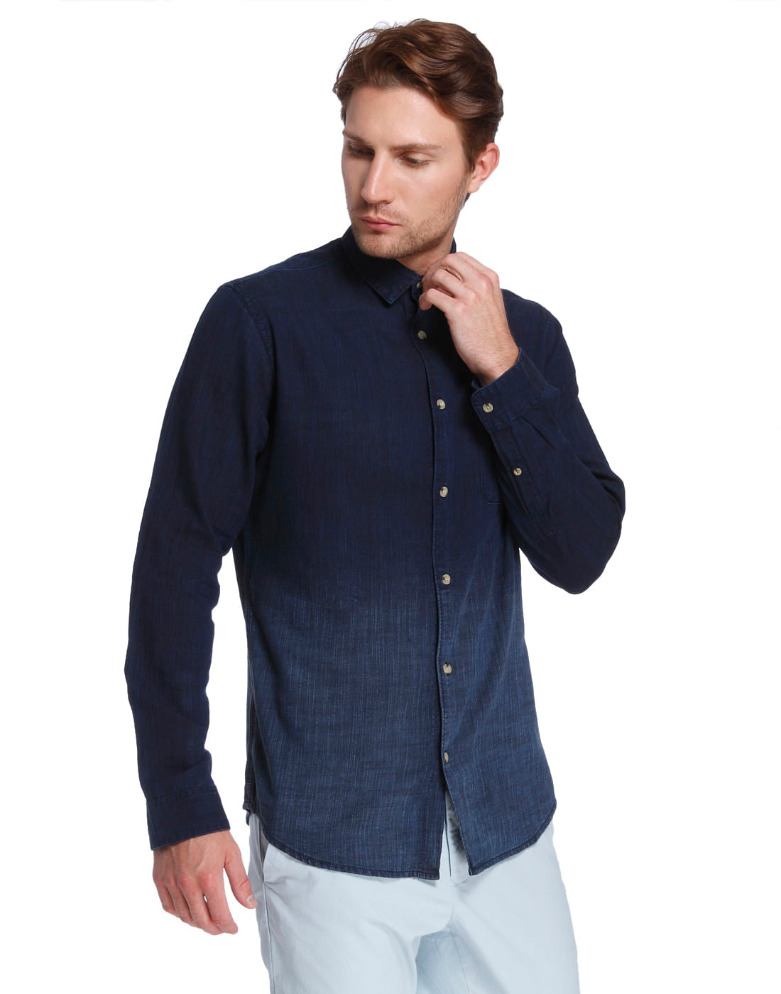 Casual Washed Linen Shirt
