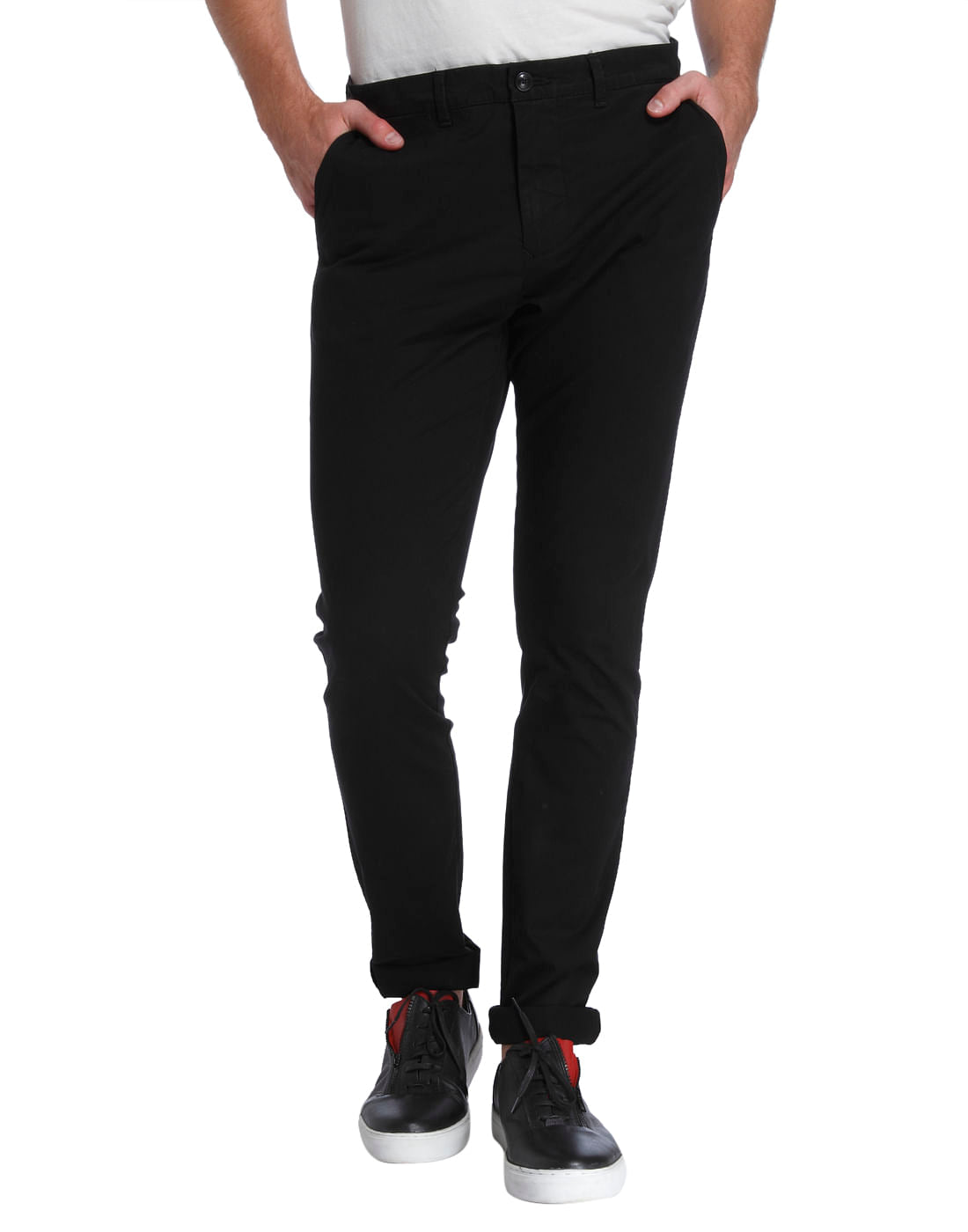 Casual Solid Pants - 28/32