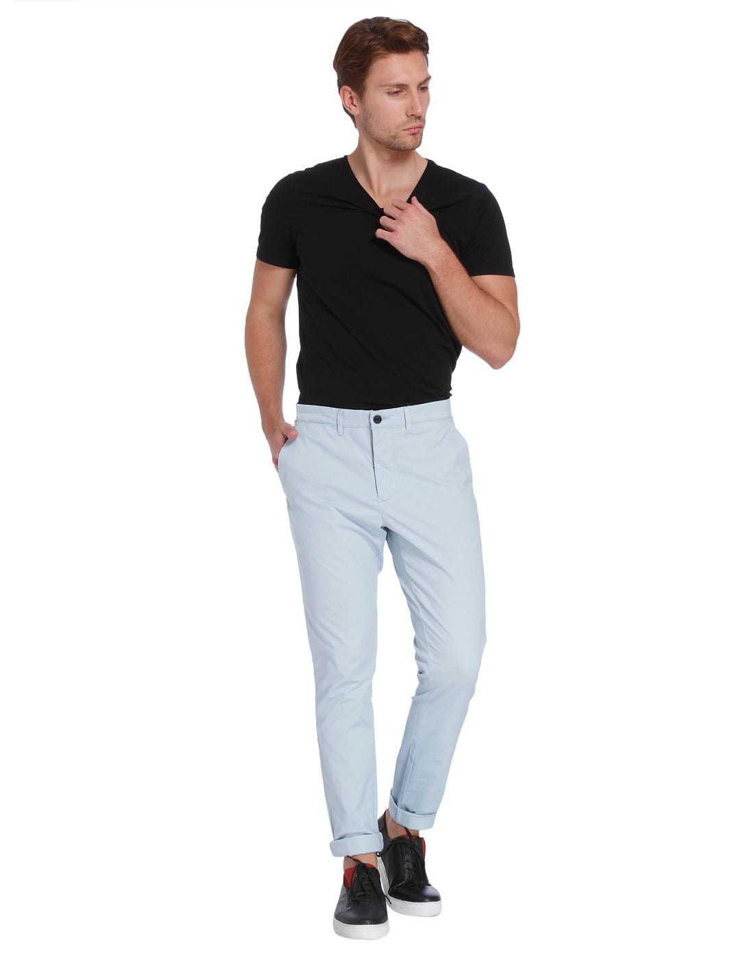 Casual Solid Pants