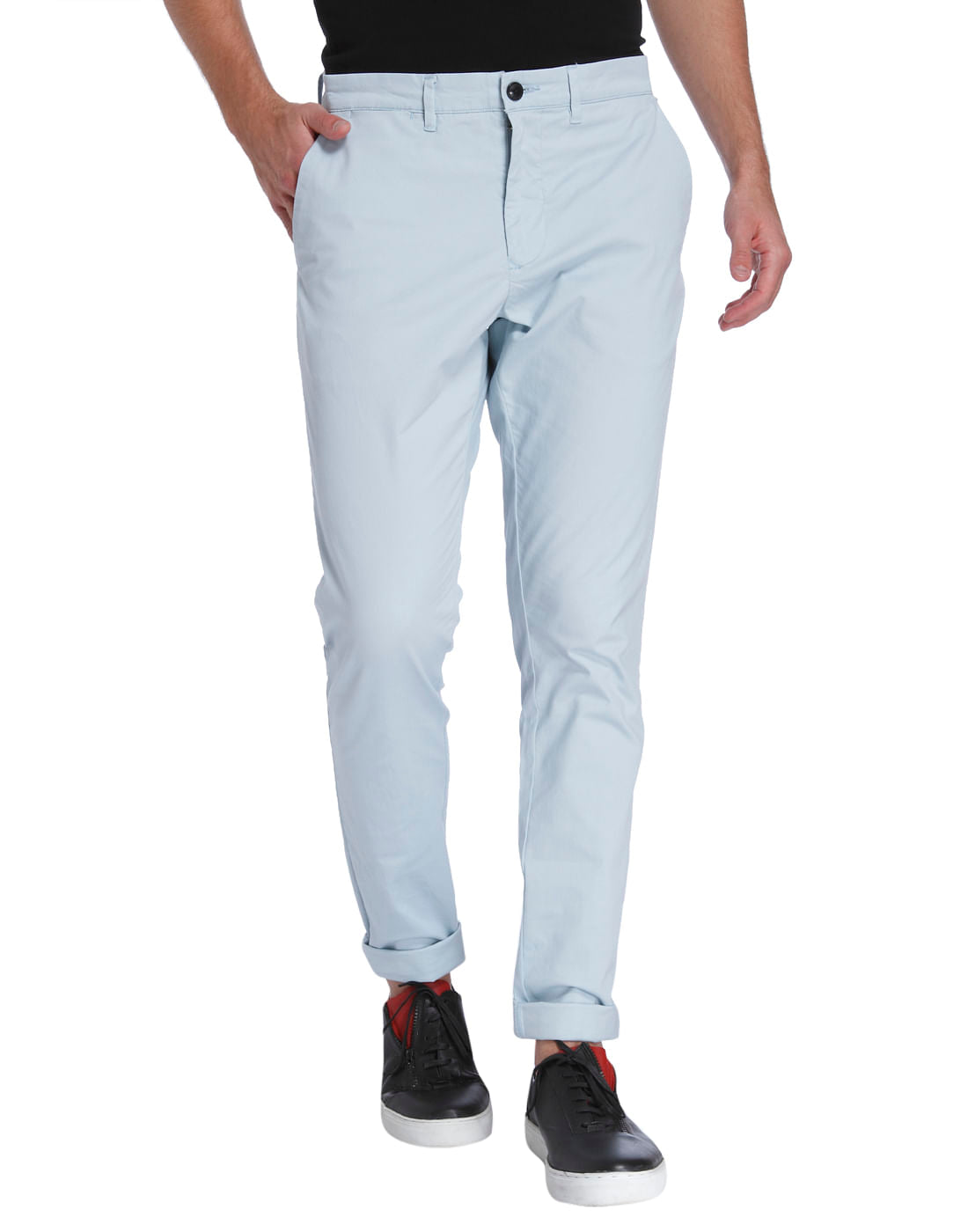 Casual Solid Pants - 28/32